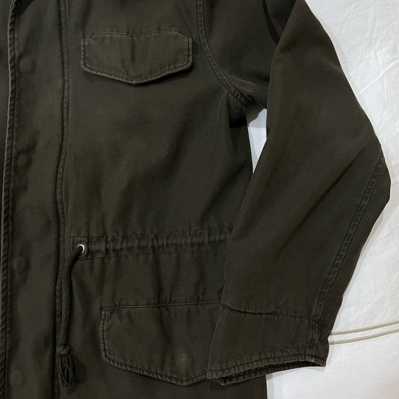 TNA Aritzia Green Coat - Picture 3 of 7